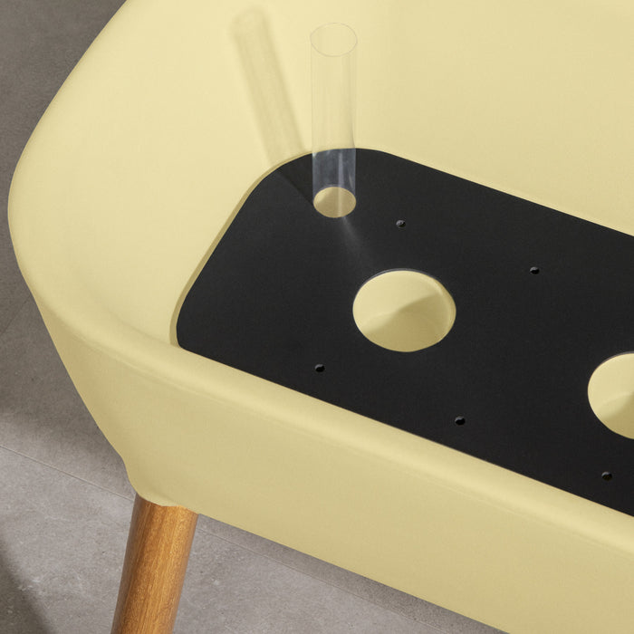 Jardinière surélevée Dalya - jaune pâle