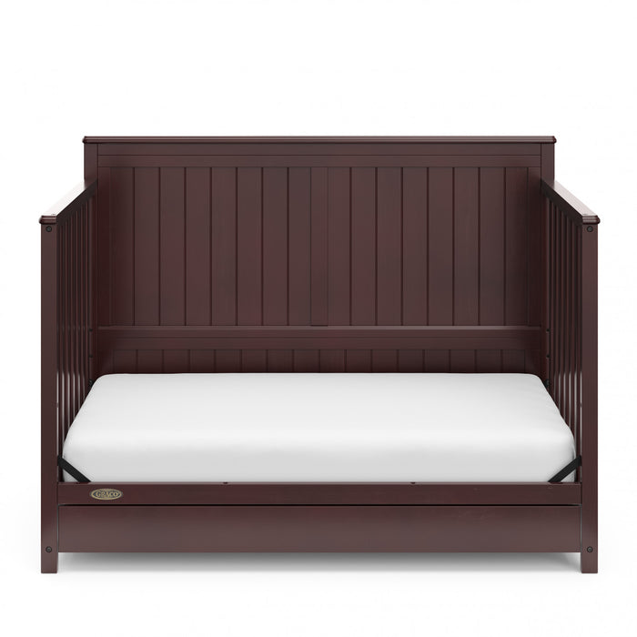 Graco Hadley Lit de bebe convertible 5-en-1 avec tiroir - Espresso