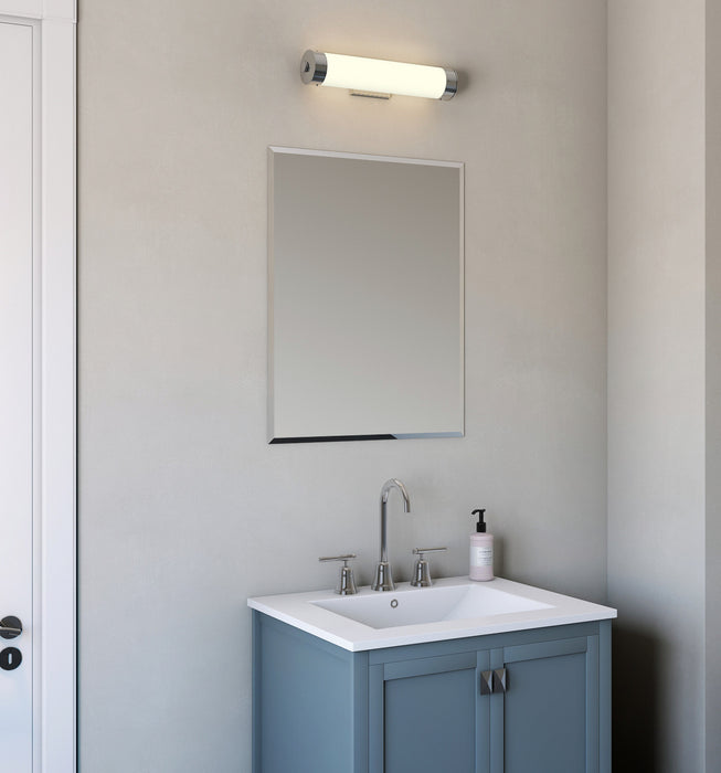 Dovetail Miroir Rectangulaire Sans Cadre de 22 Pouces Chrome