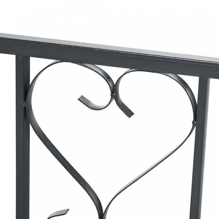 Outsunny Arche De Jardin En Acier De 81 Po Avec Porte Pelouse Cour Arriere