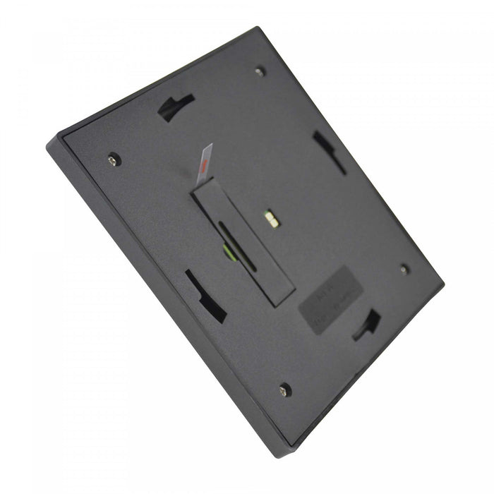 Luminaire Exterieur Solaire Lampadaire Lanterne Classique Led 10 Lm Dim. 15l X 15l X 120h Cm Noir