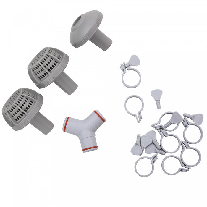 Outsunny Piscine Hors Sol, Piscine A Cadre Rectangulaire Non Gonflable