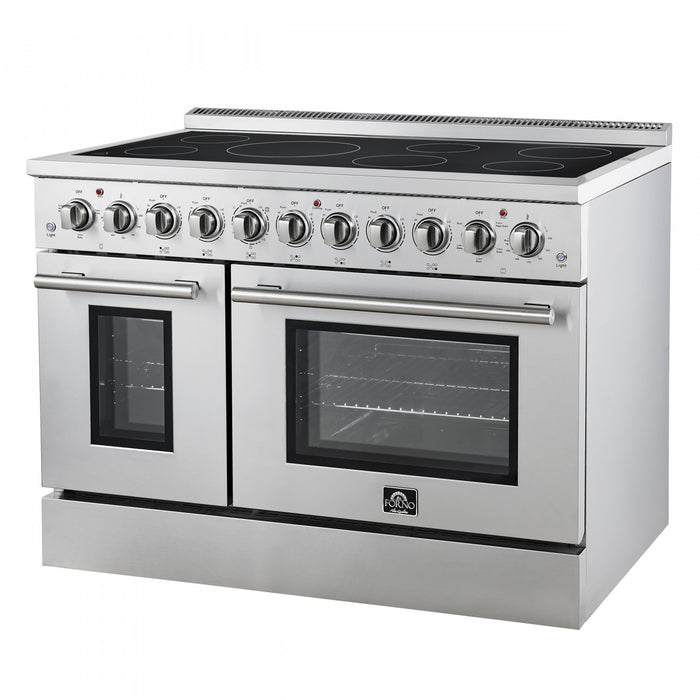 Cuisiniere electrique Paolo 48 pouces, acier inoxydable, 6,7 pi³ - FFSEL6011-48