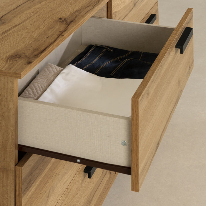Cavalleri Commode 6 Tiroirs - Chene Nordique
