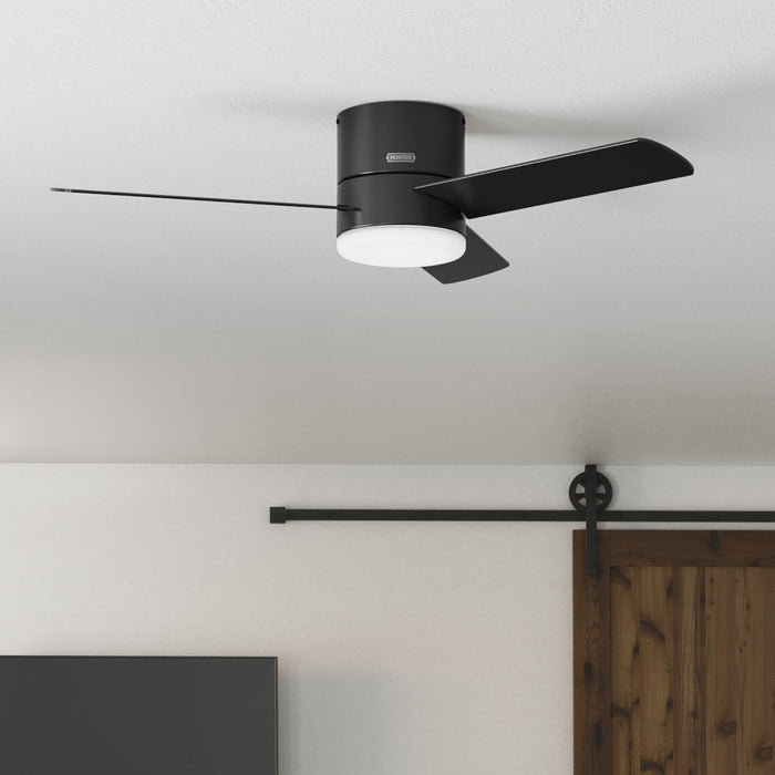 Ventilateur de plafond Minimus avec luminaire - Noir