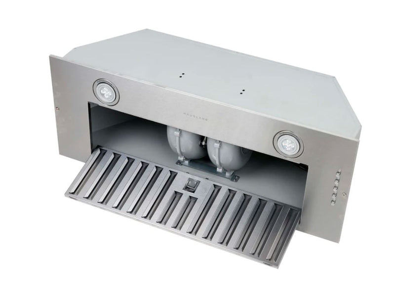 Hotte de cuisinière encastrée Hauslane de 30 po en acier inoxydable - IN-R100SS-30