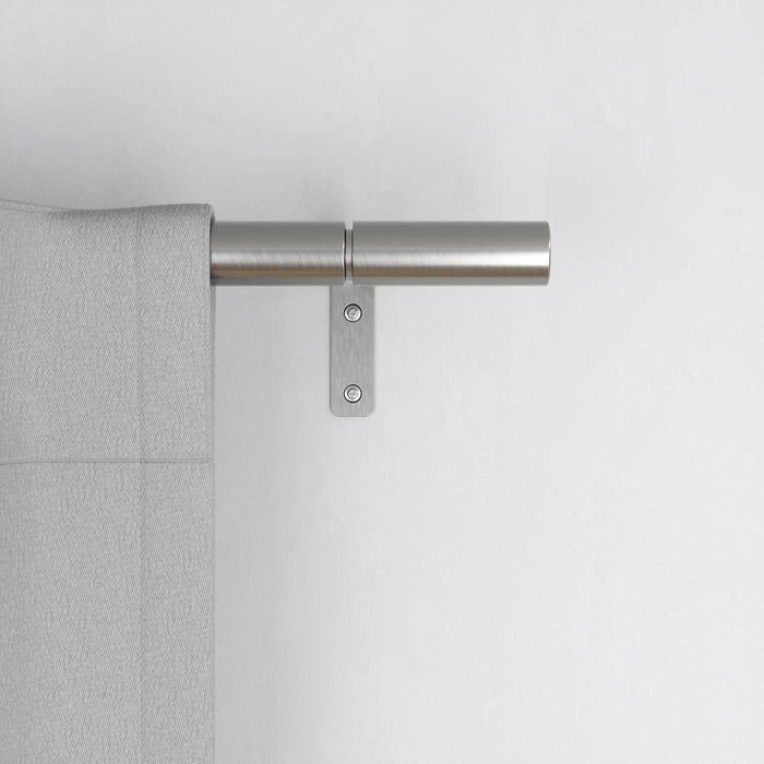  Tringle à rideaux extensible Zen de Umbra acier nickel de 1 po - 64 po à 128 po