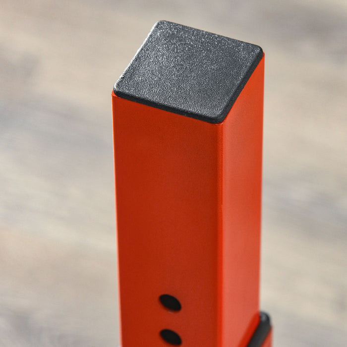 Soozier Support De Squat Bulgare A 12 Niveaux, Rouge