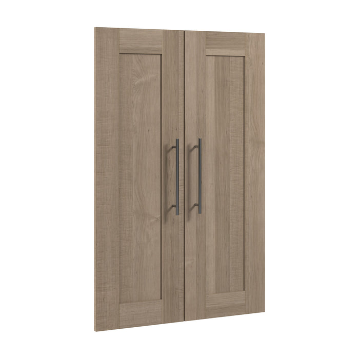 Ensemble de 2 portes Pur de Bestar pour organisateur de garde-robe de 25 po (L) - gris cendré