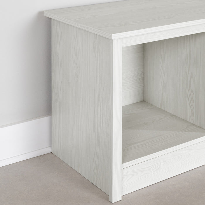 Banc de rangement Toza pour vestibule - pin blanc