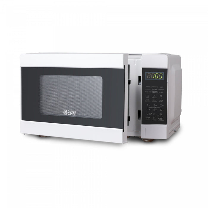 Four a micro-ondes de comptoir Commercial Chef serie CHM, 0,9 pi³, CHM990W, blanc