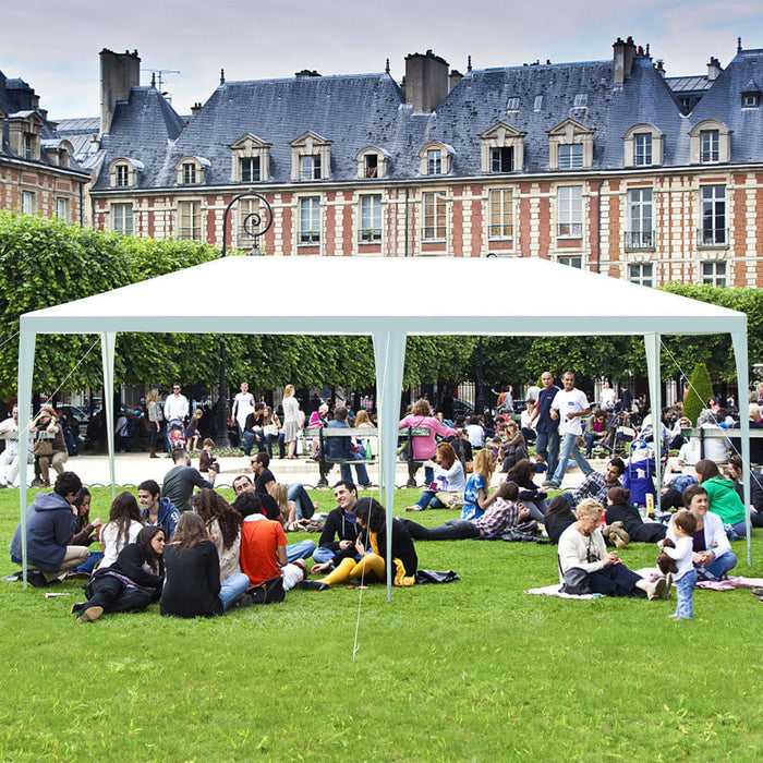 Costway 10’x20’canopy Party Tente De Mariage Heavy Duty Pavillon Gazebo Repondre A L’evenement En Plein Air