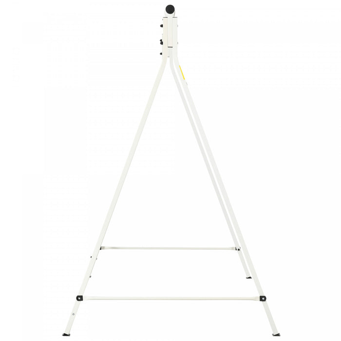 Outsunny Support De Balancoire, Capacite De Poids De 528 Lb, Blanc