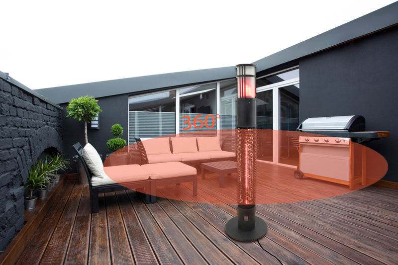 Radiateur de terrasse portatif électrique et à infrarouge Westinghouse - WES31-1588