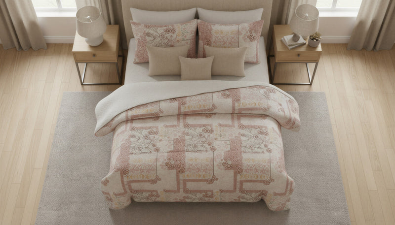 Ensemble Douillette Reversible Camille 2-Pieces pour Lit Simple