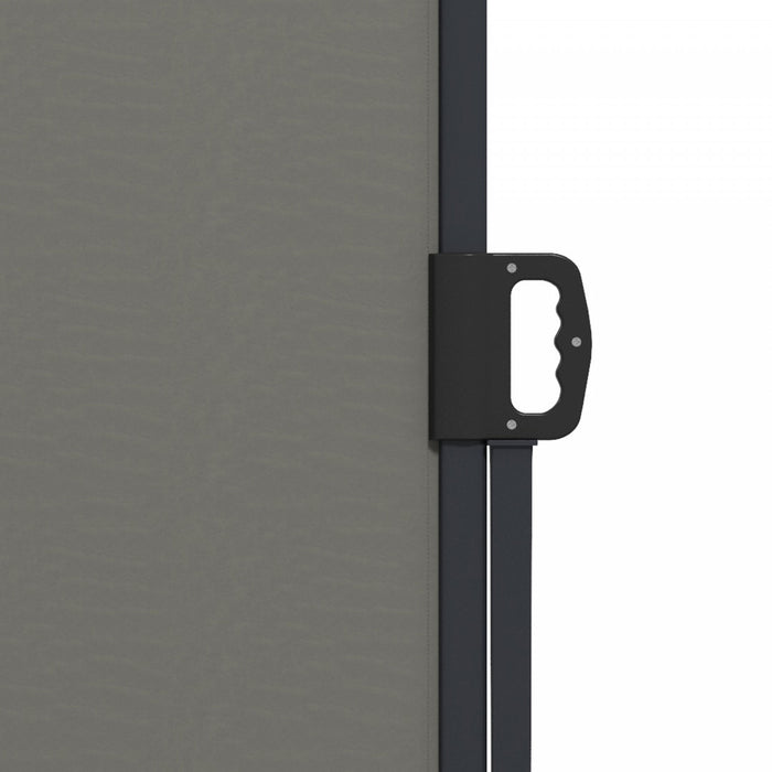 Outsunny Auvent Lateral Retractable 13'x5', Ecran De Confidentialite, Gris