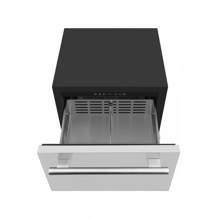 Congelateur a tiroirs Cosenza de 24 po avec machine a glacons, 4,69 pi³ – FDRBI1838-24S