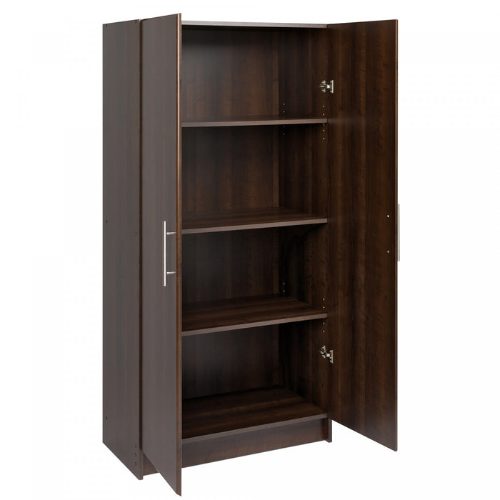Armoire de rangement Elite de 32 po - espresso