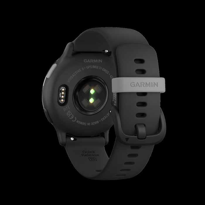 Garmin Vivoactive® 5 Montre Connectee - Fonctionnalites Avancees De Suivi De La Sante Et De La Condition Physique - Noir Et Ardoise