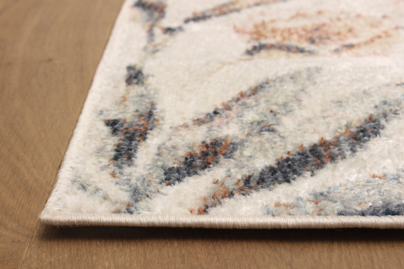 Carpette Rosette ivoire - 5 pi 0 po x 8 pi 0 po  
