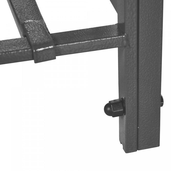 Outsunny Arche De Jardin Decorative En Metal De 2 M Avec 2 Jardinieres