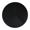 Cove 47.25" Round Pedestal Dining Table for 4-5 People, Black | Table a manger ronde a piedestal Cove 47,25 pouces pour 4 a 5 personnes, noir