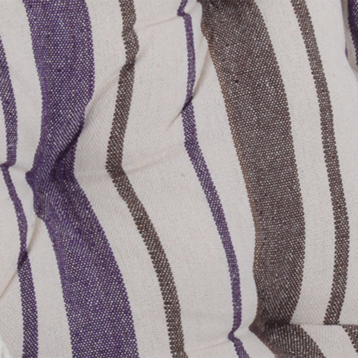 Outsunny Chaise Balancoire En Corde Tissee Pour Siege De Hamac Suspendu Portable Lit De Couchage Pour Jardin Exterieur Camping Marron