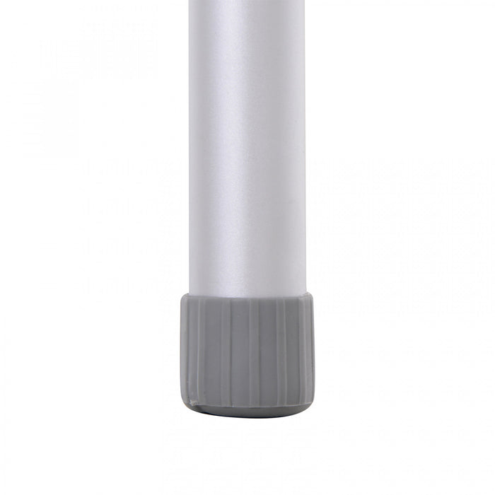 Table pliante table de camping table de jardin avec rallonge hauteur reglable aluminium MDF imitation bambou