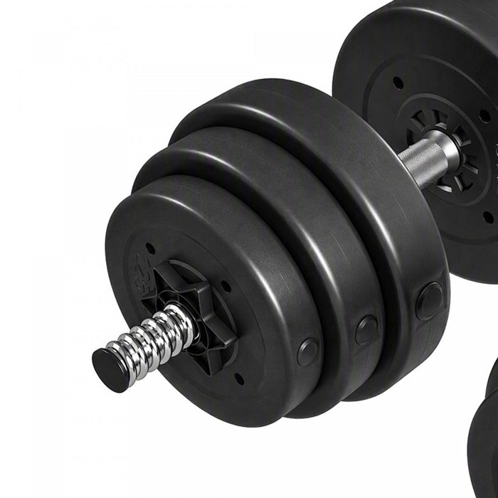 Soozier Set d’halteres reglables 3-en-1 50 kg