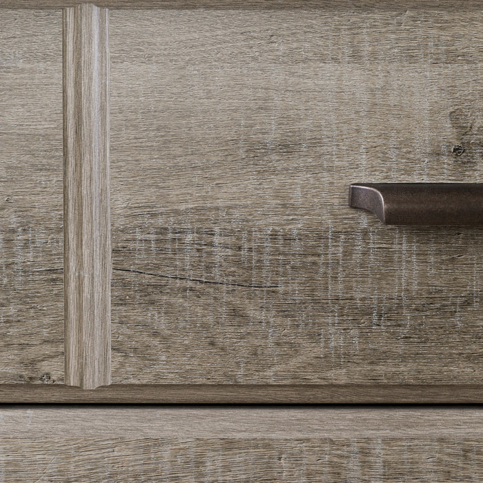 Versa Commode 8 Tiroirs - Chene Vieilli