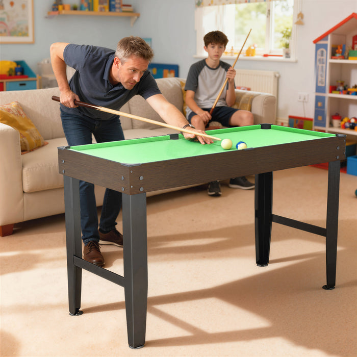 Soozier Mini Table de Billard 55\", Ensemble de Billard tout age, Vert