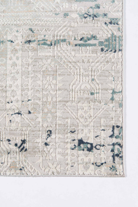 Tapis Traditionnel Amber 7'9\" x 9'10\" en Gris
