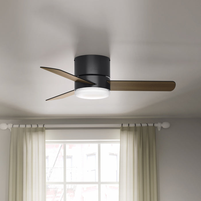 Ventilateur de plafond Minimus avec luminaire - Noir