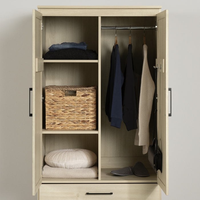 Acapella Armoire Penderie - Chene Blanchi