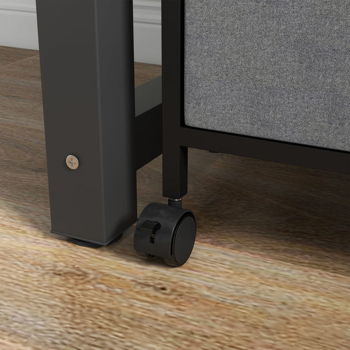 Vinsetto Vinsetto Classeur, Meuble De Rangement, Noir