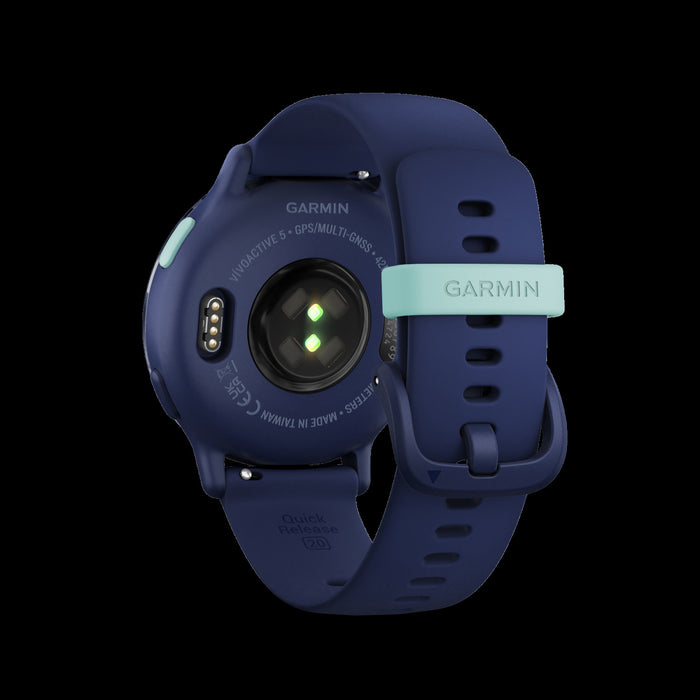 Garmin Vivoactive® 5 Montre Intelligente - Fonctionnalites Avancees De Suivi De La Sante Et De La Condition Physique - Marine