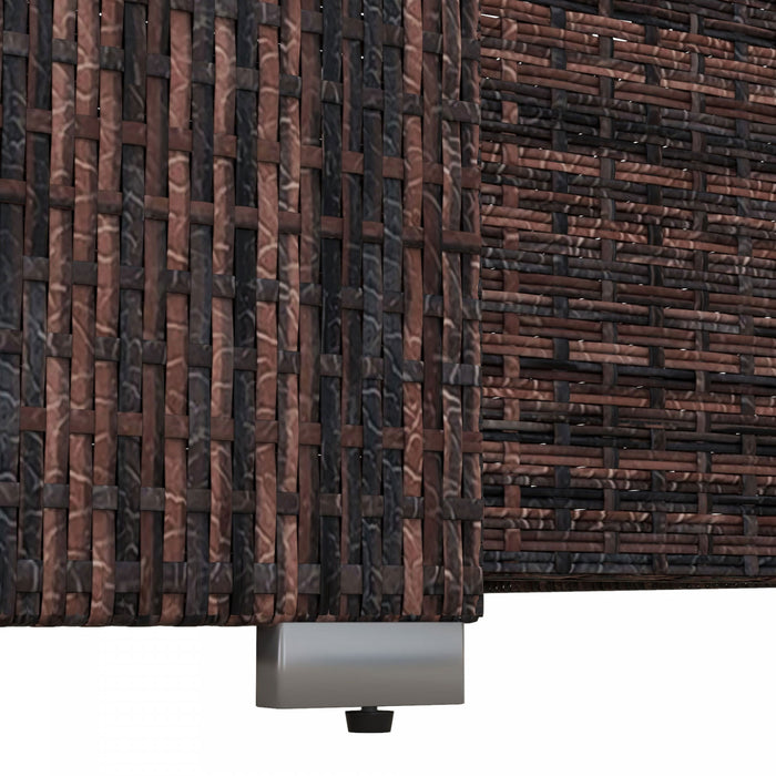 Outsunny Meuble De Rangement Avec 2 Etageres 1 Tiroir, Brun Mixte