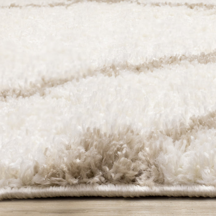 Carpette à poil long douce Taylor - 7 pi 10 po x 10 pi 6 po