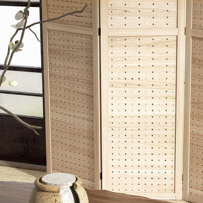 Homcom Ecrans D'intimite En Bois, Separateurs De Piece