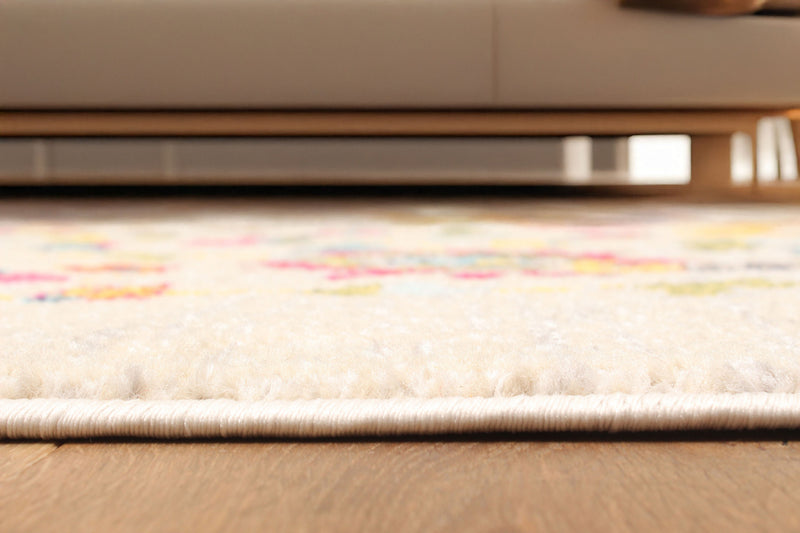 Tapis Traditionnel Rosa 5'0\" x 8'0\" en Ivoire