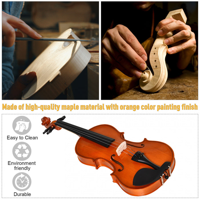 Soozier Violon 4/4 pleine grandeur avec etui, accordeur