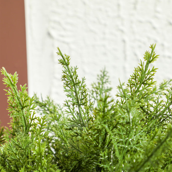HOMCOM Plantes Artificielles, Plantes Decoratives pour la Maison, Vert
