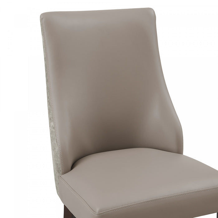 Ensemble de 6 chaises de salle a manger Connie Modern en taupe