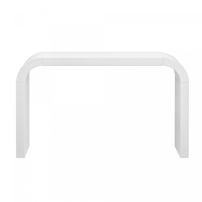 Olivia Table Console Moderne Minimaliste au Design Elegant, Noir