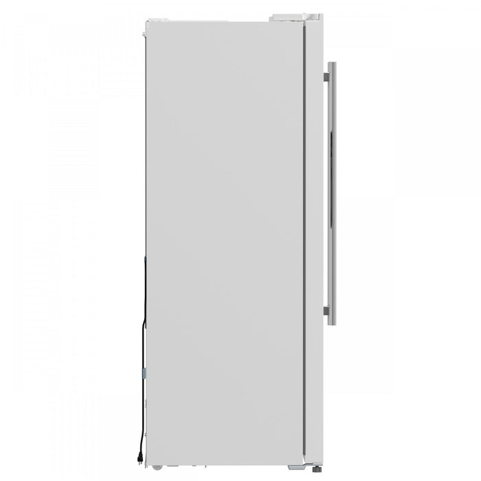 Refrigerateur cote a cote Salerno de 36 po, blanc, 20 pi³ – FFRBI1844-36WHT