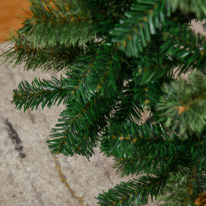 Homcom Sapin De Noel Artificiel En Forme De Crayon De 7.5ft