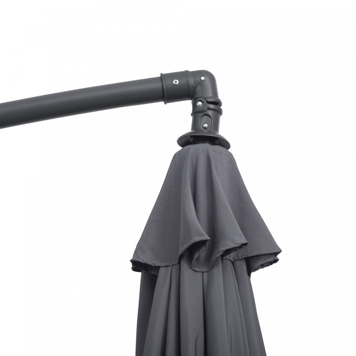 Outsunny Parasol De Patio \nGris