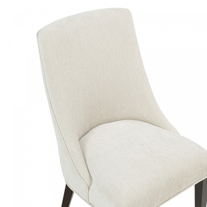 Ensemble de 6 chaises de salle a manger Beever Modern en creme