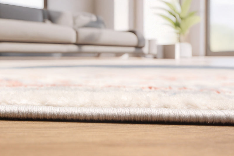 Tapis Traditionnel Seline 5'0\" x 8'0\" en Ivoire
