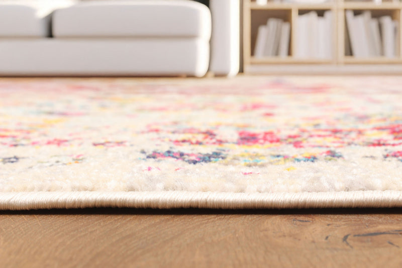 Tapis Traditionnel Jasmine 5'0\" x 8'0\" en Ivoire